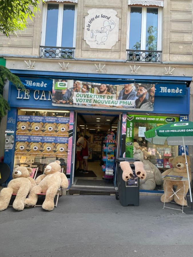 Loft D'Artiste In Teddy Bear Neighborhood Lägenhet Paris Exteriör bild
